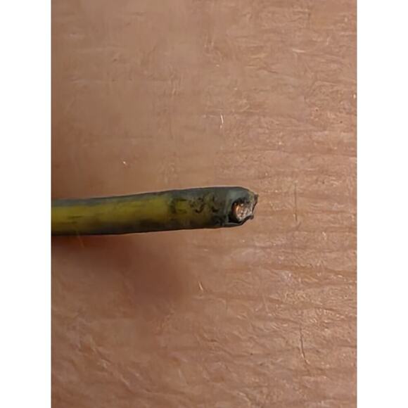 #18 AWG GAUGE TFN 600V SOLID Copper (CU) Yellow GRAY- 200 Ft - Picture 10 of 14